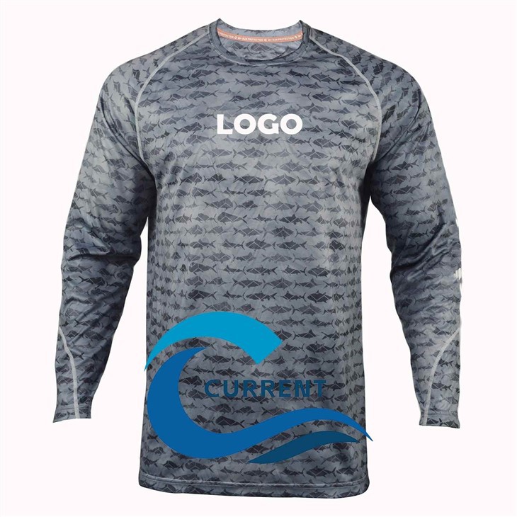 Long Sleeve Fishing Shirts For Men Uv Protection high quality