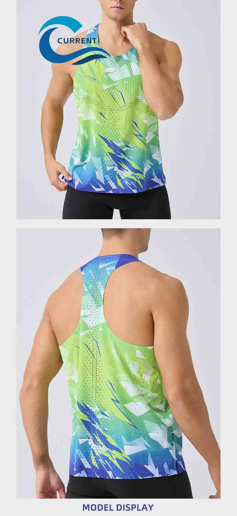 Sleeveless Running Vest Sleeveless Running Vest